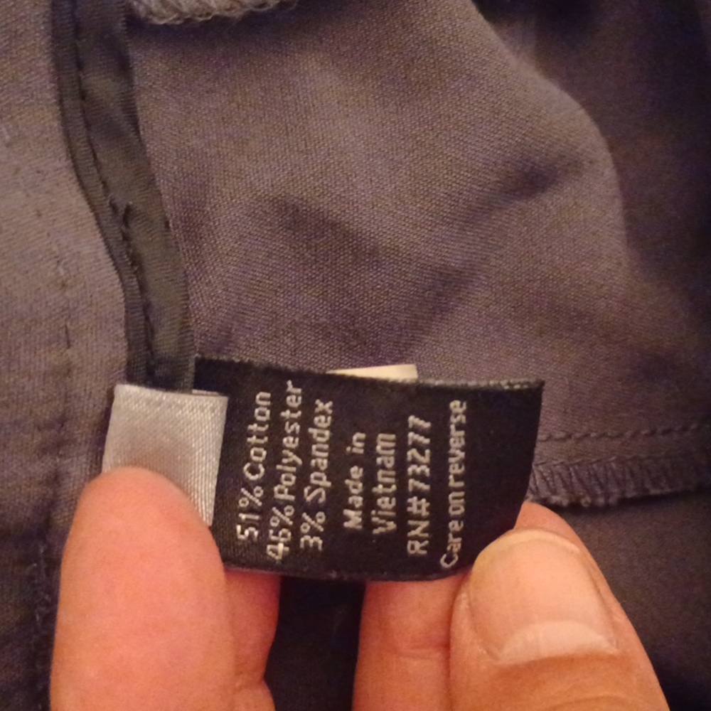 Apt 9 dressy gray capris - Picture 5 of 6